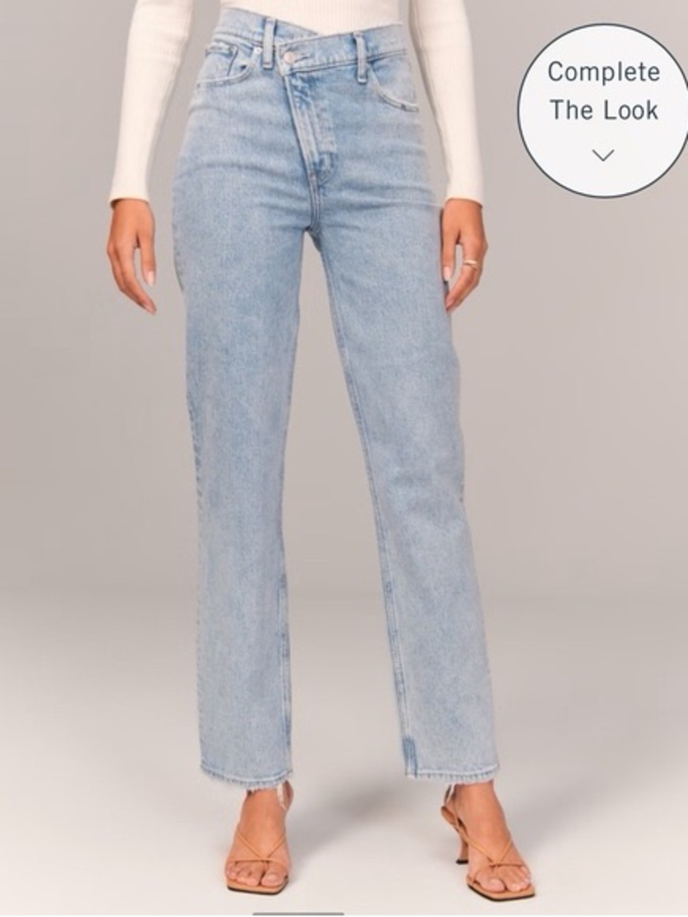 Abercrombie & Fitch - 90s Straight Ultra High Rise